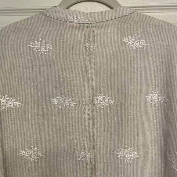 St Tropez Linen Beach Coverup - Picture 7 of 9